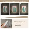Cactussen - Modern - Pastel Light Box met kabel (Kinderlampje) klein -USP_dimbaarNL