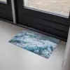 Golven - Oceaan - Blauw Deurmat klein -sfeer2