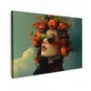 Vrouw - Granaatappel - Herfst - Zonnebril canvas 2cm klein -z3d