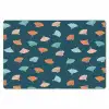 Zee - Dieren - Donkerblauw - Schelpen Placemat vinyl groot 368 -zzsfeer1_Kitchenyeah-website