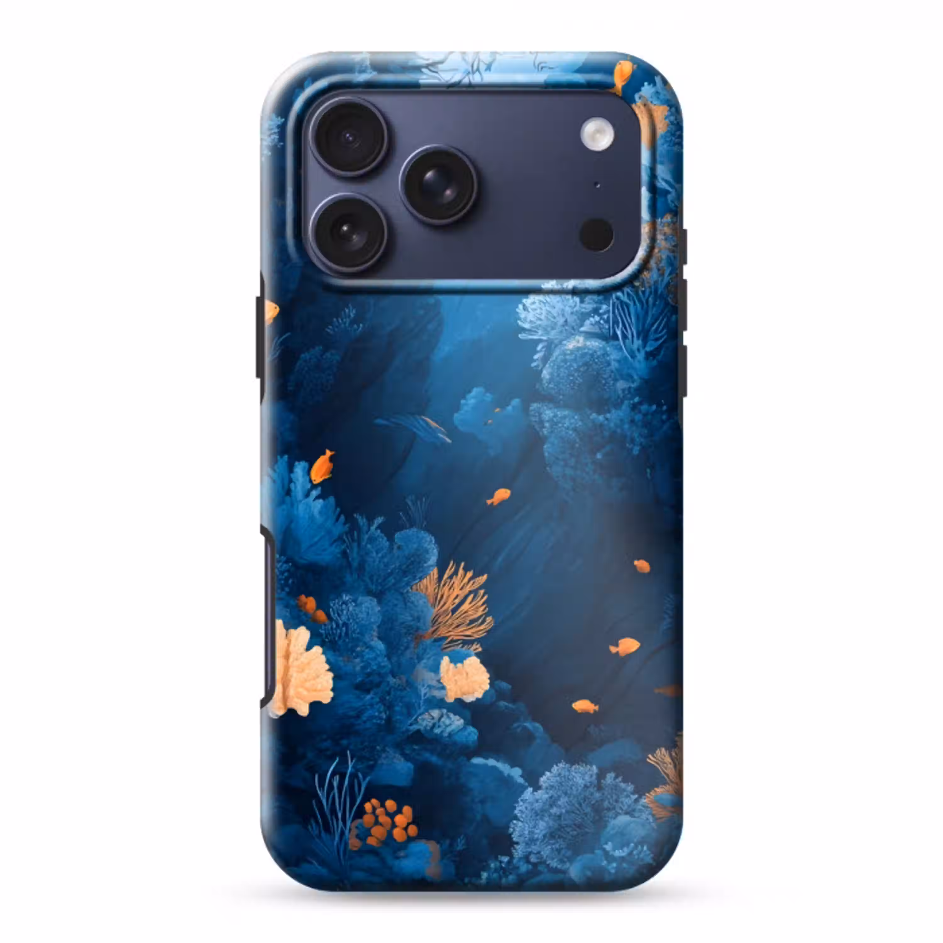Koraalrif - Vissen - Oceaan - Blauw Toughcase MagSafe Apple iPhone 17 Pro Max klein -3d