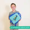 Dino - Dier - Zonnebril Kinderrugzak - Blauw middel -sfeer1_NL