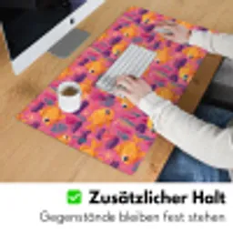 Goudvissen - Koraal - Kleurrijk Muismat XXL klein 681 -ysfeer3_duits