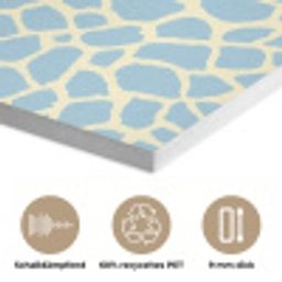 Giraf - Modern - Blauw PET vilt klein 837 -closeup_DE