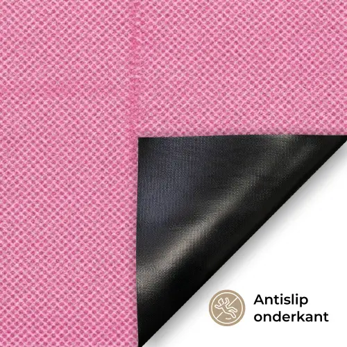 Lippen - Tekst - Kleurrijk Deurmat klein -antislip_NL