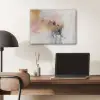 Abstract - Pastel kleuren - Goud - Modern - Aesthetic PET vilt klein -sfeer5