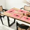 Star girl - Roze - Panter - Ster Placemat vinyl groot -zzsfeer4_Kitchenyeah-website