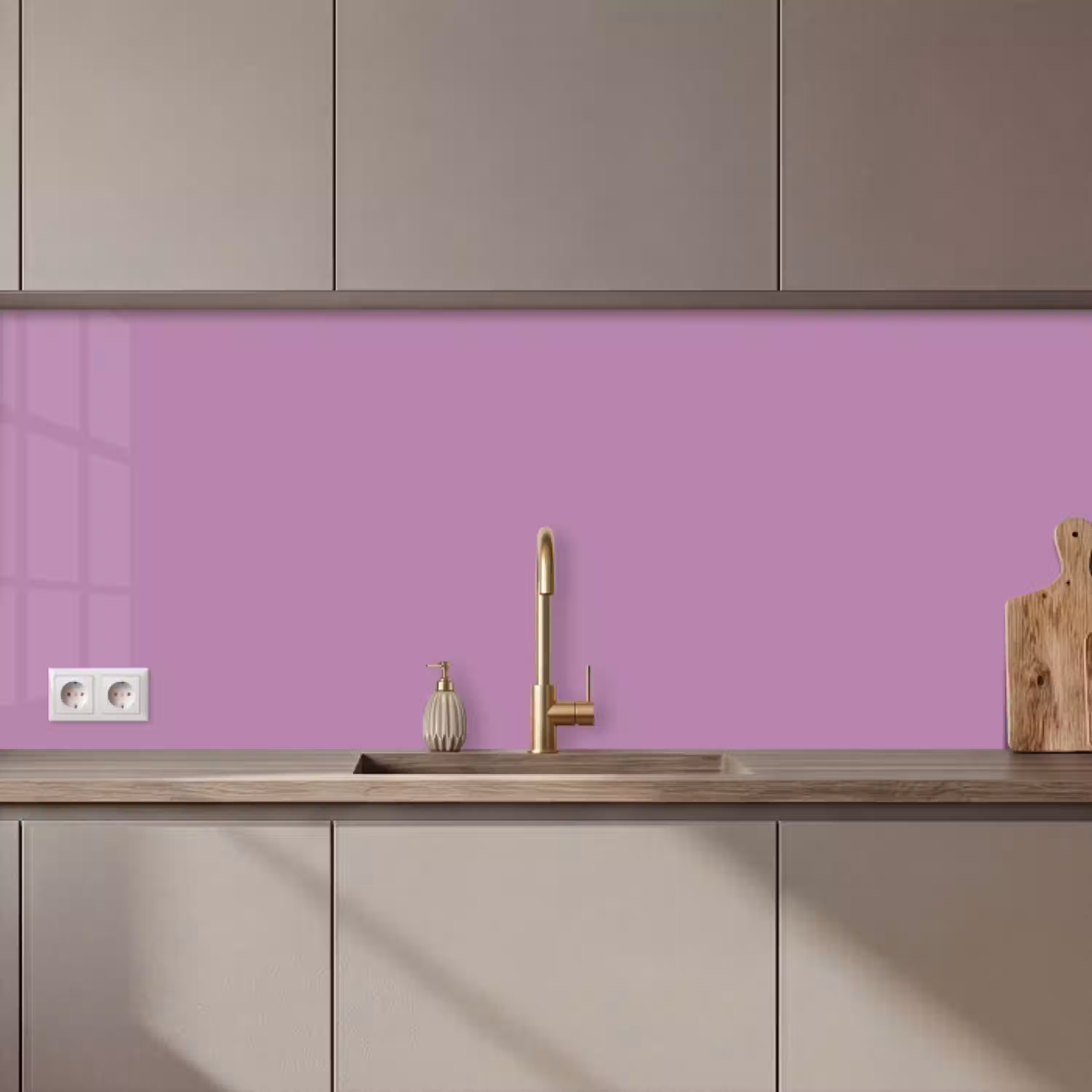 Antique - Orchid - Paars keuken achterwand 2 middel 871 zz_3dshopping