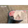 City - Car - Pink Placemat vinyl groot -closeup