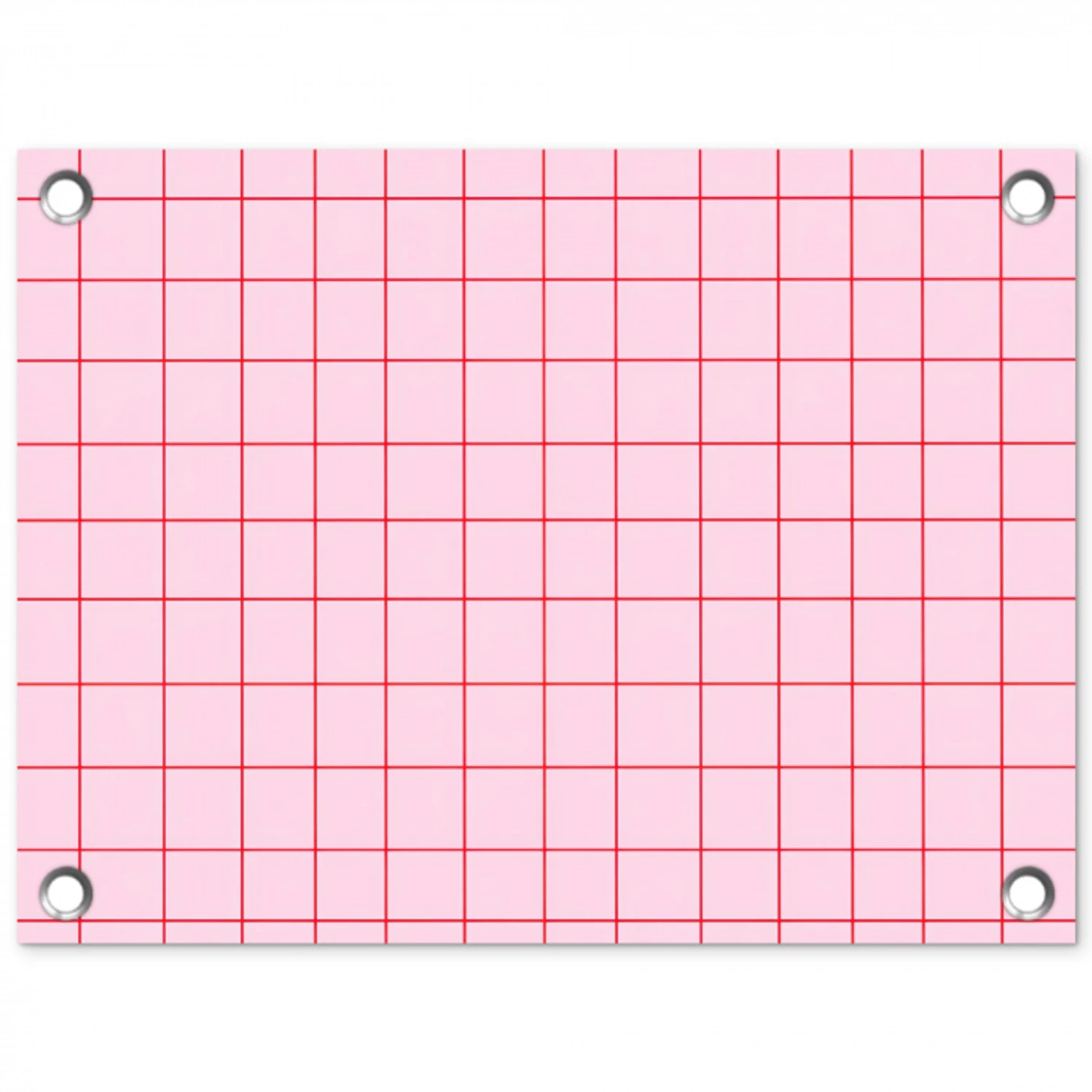 Raster - Patroon - Roze tuinposter los doek klein 239 -3d