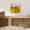 Vrouwen - Bananen - Geel plexiglas 5mm klein -sfeer4