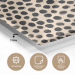 Stippen - Patroon - Zwart plexiglas 5mm klein 11 -wsfeer2_DE