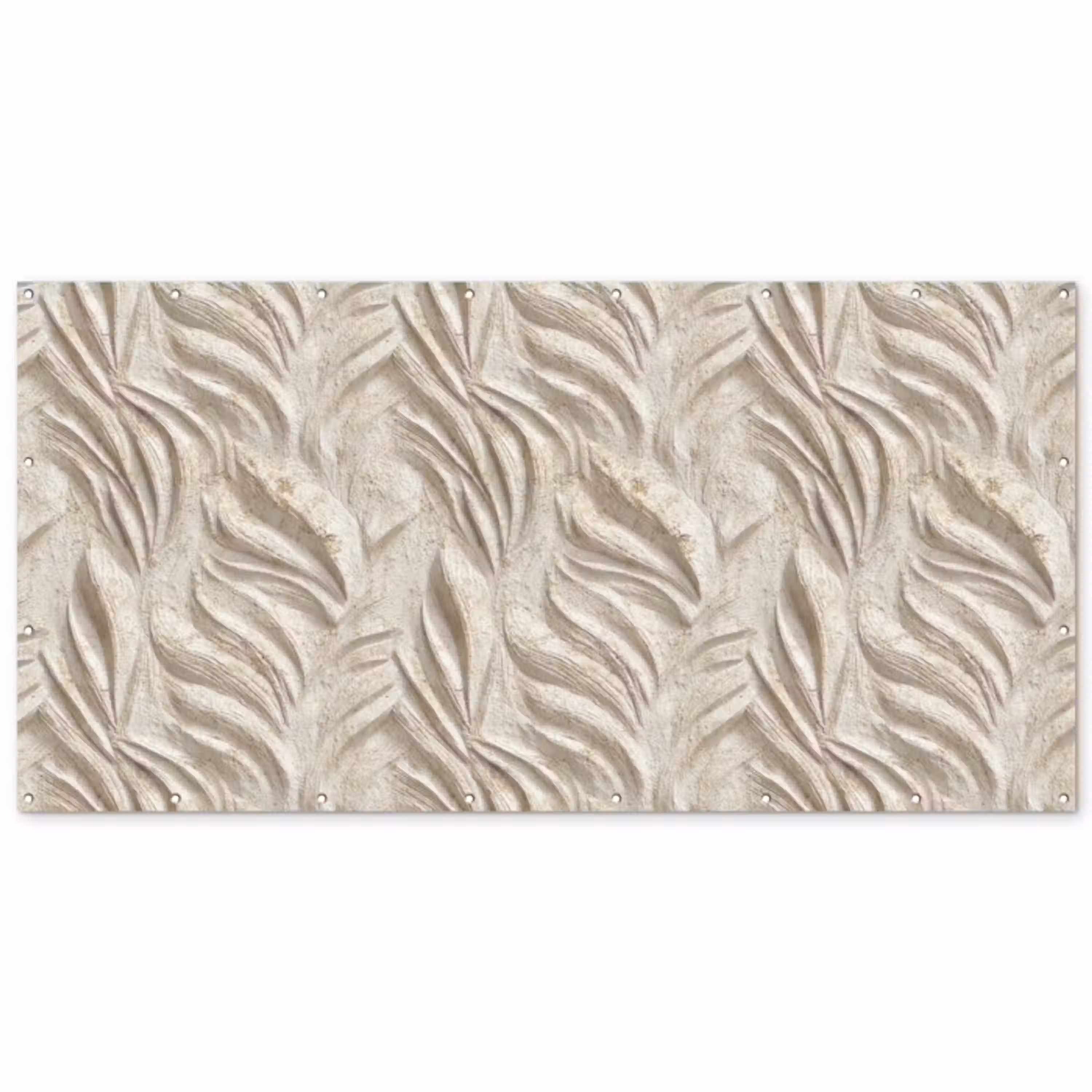 Textuur - Reliëf - Beige Balkonbeschermer Duitsland klein 596 -zz_3d
