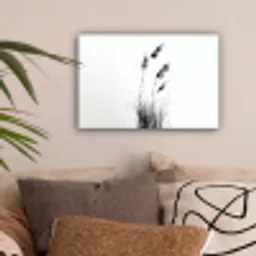 Minimalistisch - Stelen - Wit canvas 2cm klein -sfeer1