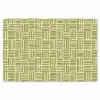 Vlecht - Patroon - Groen Placemat vinyl groot 368 -zzsfeer1_Kitchenyeah-website