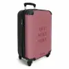 Quotes - Que sera sera NBS - Handbagage koffer - Kinderen Unisex middel -productfoto_3d