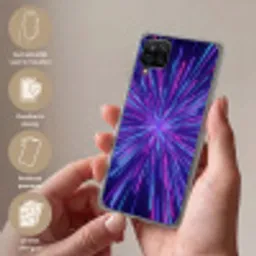 Dynamisch - Ruimte - Kleurrijk Telefoonhoesje Samsung Galaxy A12 klein -sfeer3_NL