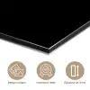 Quotes - Slaap kindje slaap - Spreuken aluminium wit klein -closeup_FR