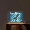 Dino - Blauw - Jongens Light Box met batterij (Wandlamp kind) middel -sfeer1_kind