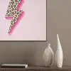Stippen - Roze - Bliksem PET vilt klein -sfeer6_closeup
