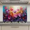 Bloemen - Botanisch - Kunst - Roze - Natuur keuken achterwand spatscherm klein -3d_website