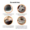 Golf - Zee - Water Inductie beschermer vinyl 3mm klein -zzzzzzz-td-werking