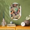 Ernst Haeckel - Anemoon - Retro - Actinae Wandcirkel Ovaal Forex klein -sfeer2