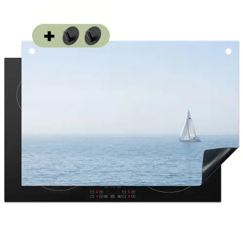 Horizon - Zeilboot - Zee Inductie beschemer met haakjes klein -3d