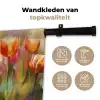 Tulpen - Sprookjesachtig - Kleurrijk Wandkleed katoen klein -sfeer2