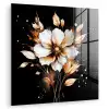 Bloem - Verf - Goud - Graffiti - Modern plexiglas 5mm klein -zzzproduct_nieuw