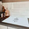 Vaderdag kados - Opa - Spreuken - Het beste cadeau - Quote Inductie beschermer vinyl 3mm klein -sfeer3