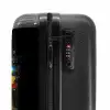Chimpansee met Koptelefoon en Graffiti-Spray Koffer - NBS - Handbagage middel -slot
