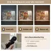 Bever - Bouw - Bouwhelm - Dier Light Box met batterij (Wandlamp kind) middel -USP_lichtkleurNL