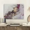 Marmer - Abstract - Goud - Paars PET vilt klein -sfeer1