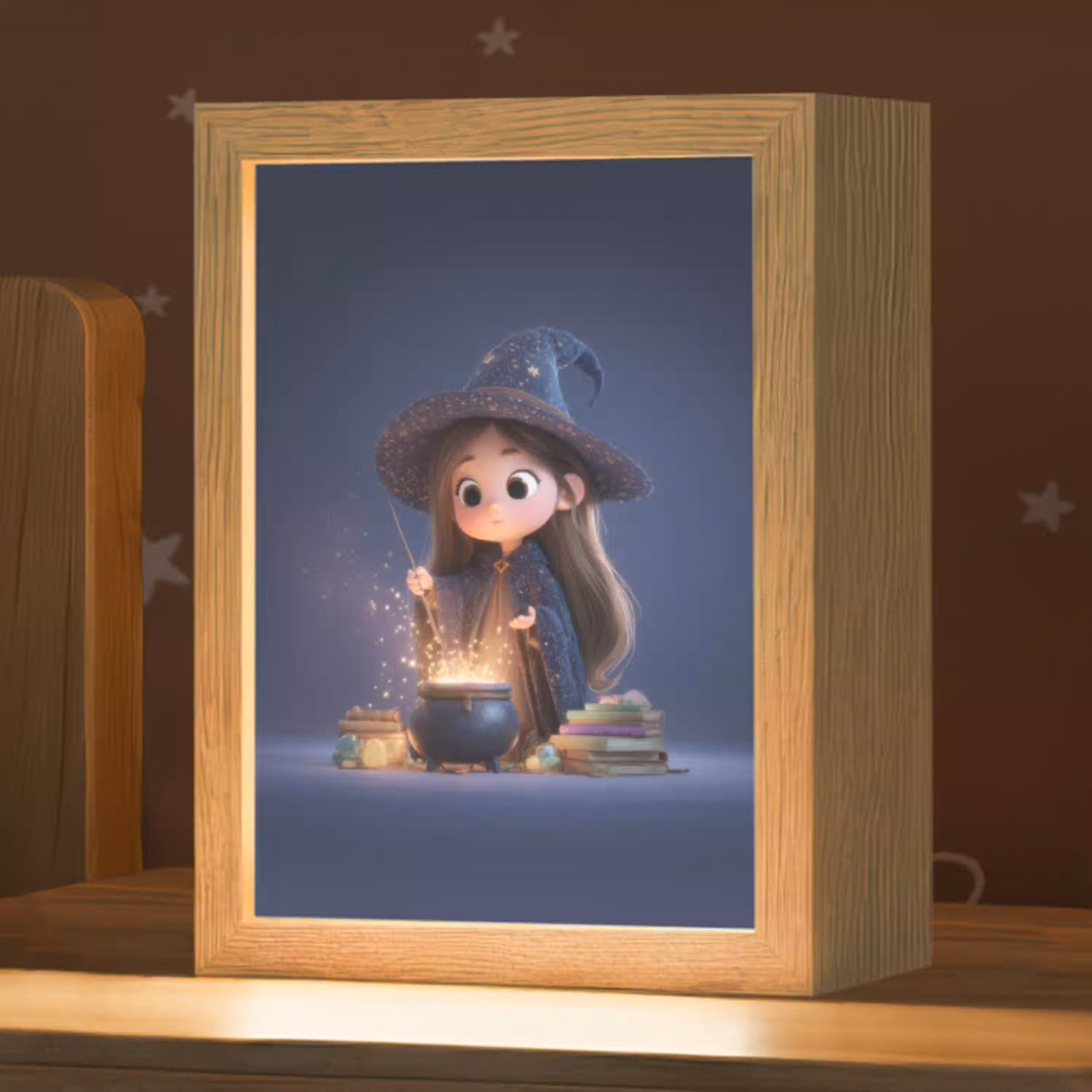 Tovenares - Magisch - Blauw - Toveren Light Box met kabel klein -zzz_3d_website