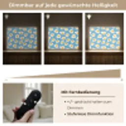 Eieren - Dooiers - Blauw Light Box met batterij (Wandlamp) middel 907 -USP_dimbaarDE