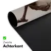 Katoenbol - Minimalistisch - Wit Muismat XXL klein -sfeer2
