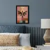 Illustratie - Vogel - Vlakken - Kleurrijk fotolijst zwart zonder passe partout klein -sfeer3