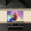 Frisdrank - Blik - Paars keuken achterwand spatscherm klein -sfeer1