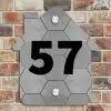 Grijze tegels - Traditioneel Naambord Huisje klein -sfeer6