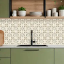 Tegel - Motief - Beige keuken achterwand 2 middel 871 -sfeer3