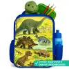 Dino's bij het water Kinderrugzak - Blauw middel -inhoud_NL