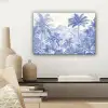 Tropisch - Jungle - Blauw canvas 2cm klein -sfeer6