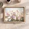 Quote - Bloemen - Schilderachtig Dienblad Rechthoek middel -USP_Formaat