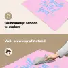 Tequila texted you - Roze - Blauw Inductie beschemer met haakjes klein -ky-schoon-nl