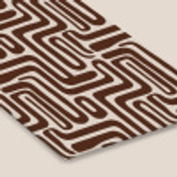 Abstract - Patroon - Bruin fotolijst zwart zonder passe partout klein 224 -zsfeer6