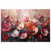 Klaprozen - Roze - Bloemen - Botanisch - Kunst poster papier klein -3d
