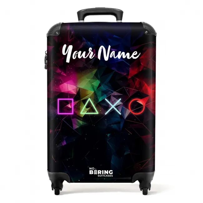 Suitcase with name – Play the Game