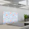 Zee - Sfeer -  Zeilboot - Blauw keuken achterwand spatscherm klein 900 -3d_schuin