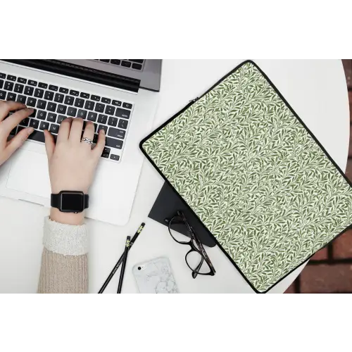Botanisch - Takken - Groen laptophoes neopreen klein 279 -bureau